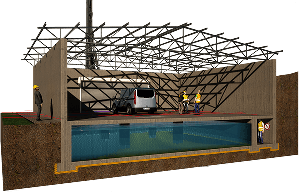 water storage tanks