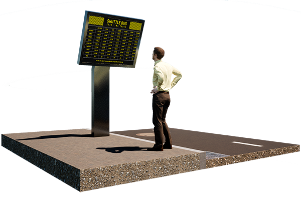 Bus info board