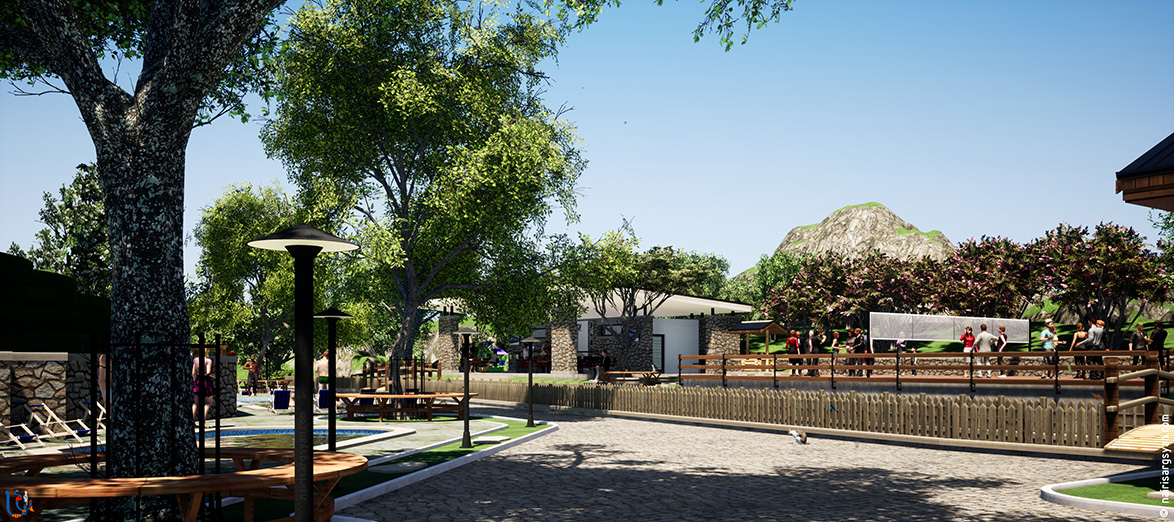 Family holiday center