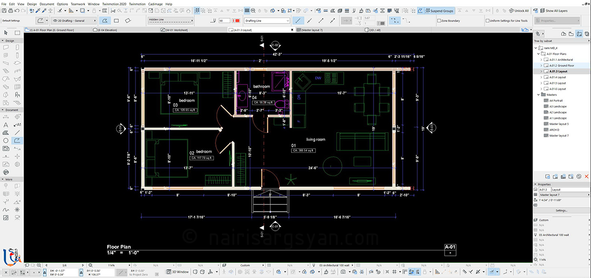 Modular prefabricated house