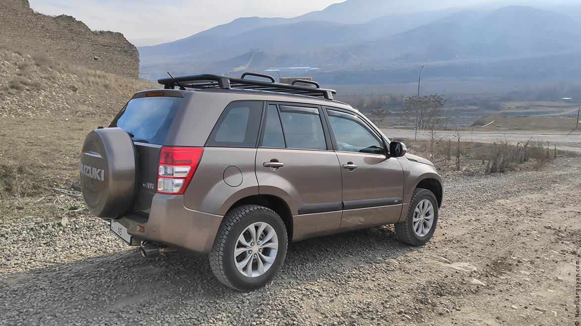 Aluminum expedition roof rack for Suzuki Grand Vitara 3