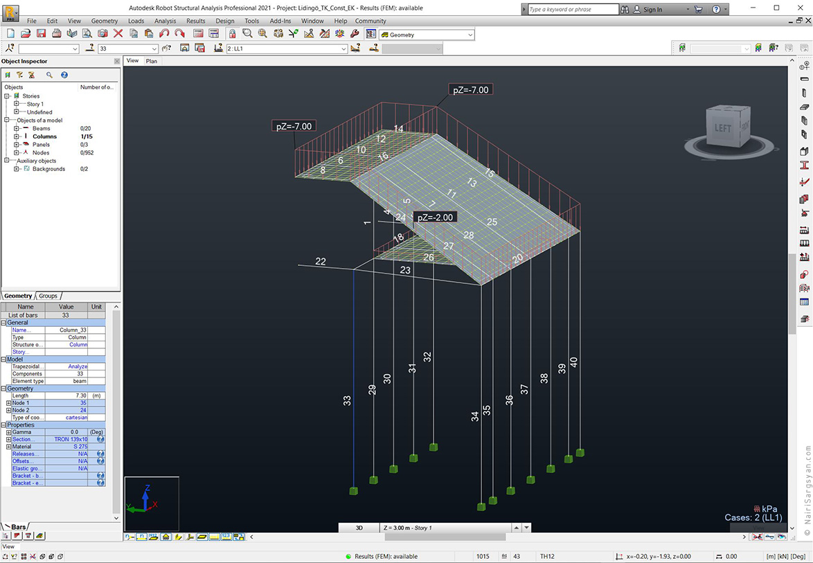 Entrance staircase project