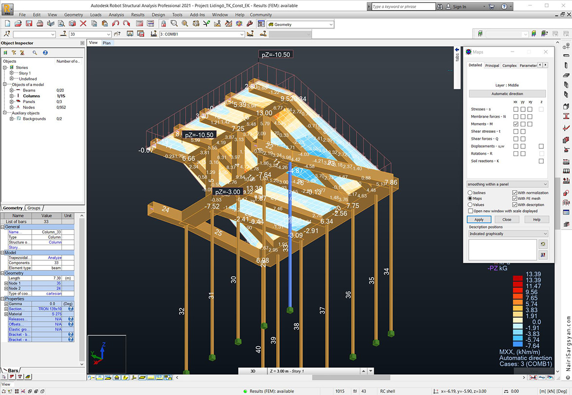 Entrance staircase project