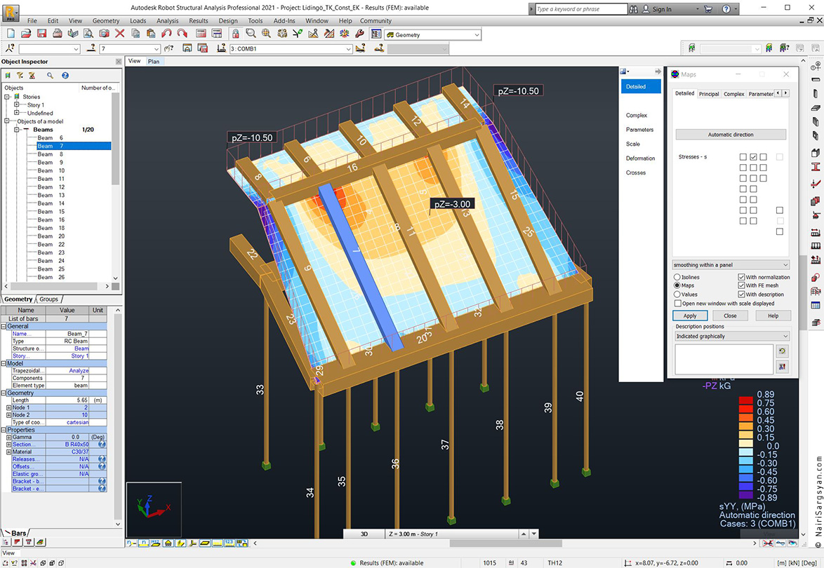Entrance staircase project